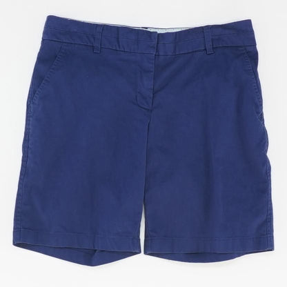 Navy Solid Chino Shorts