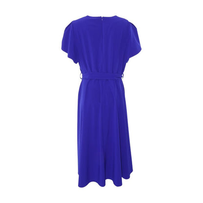 Blue Petite Midi Dress
