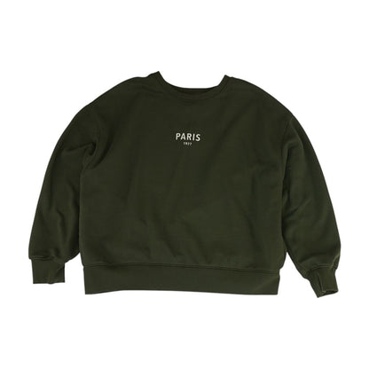 Olive Graphic Sweatshirt