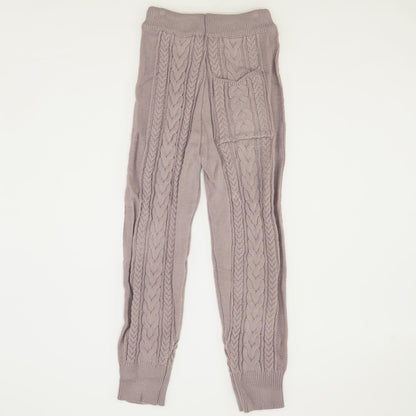 Mauve Solid Pajama Bottom