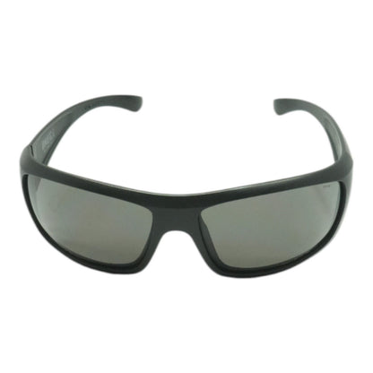 Black Omega Rectangle Sunglasses