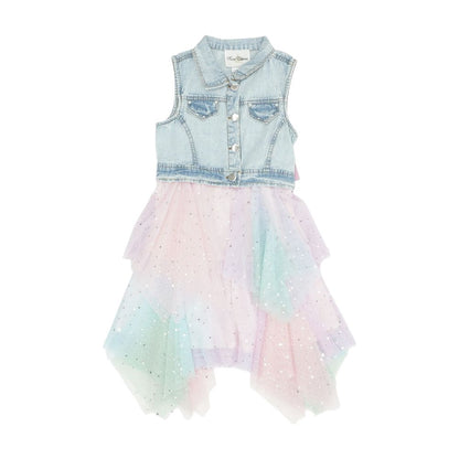 Multi Color Block Dress