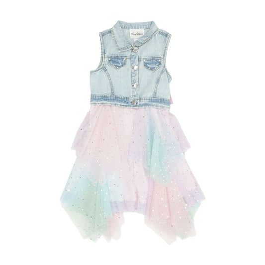 Multi Color Block Dress