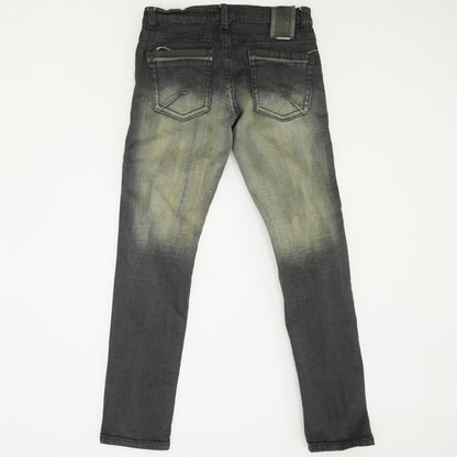 Charcoal Solid Skinny Jeans