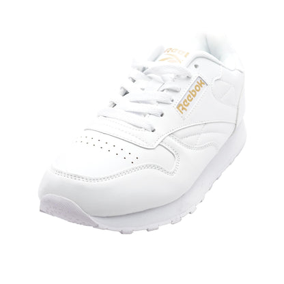 Classic White Low Top Athletic Shoes