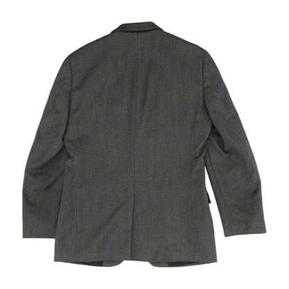 Gray Herringbone Sport Coat
