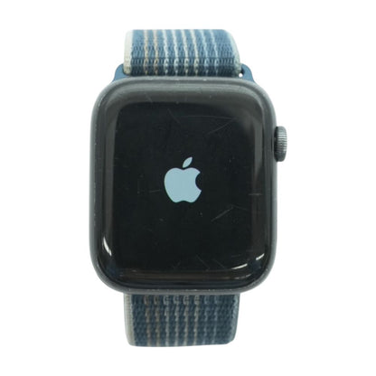 44mm Series 6 Space Gray Smartwatch Blue Band O/S