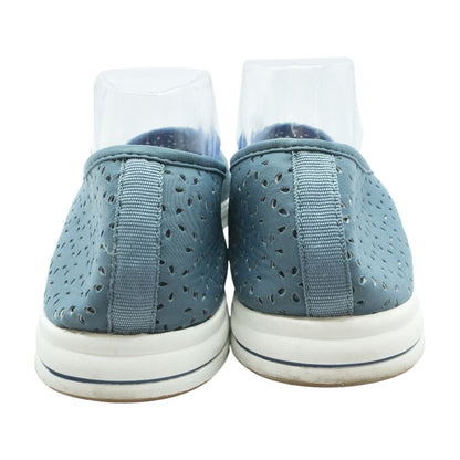 Blue Boat Shoe Flats