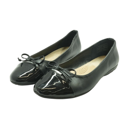 Black Ballet Flats