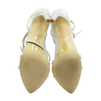 Silver Stiletto Heels