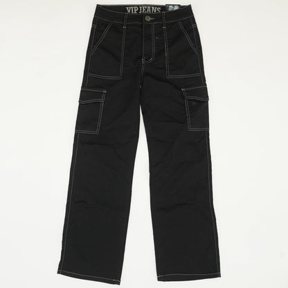 Black Solid Jeans