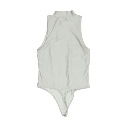 Silver Bodysuit Blouse