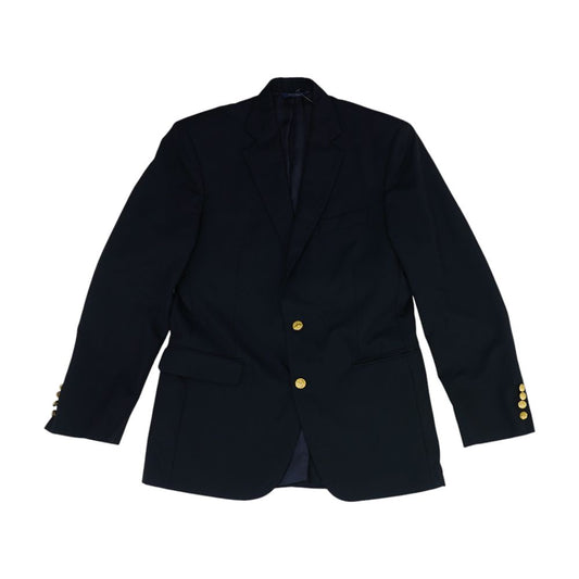 Navy Loro Piana Wool Sport Coat