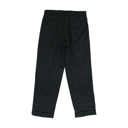 Charcoal Solid Dress Pants