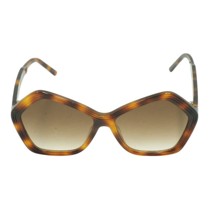 Tortoise Barbra Geometric Sunglasses