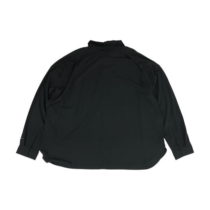 Black Plus Button Down