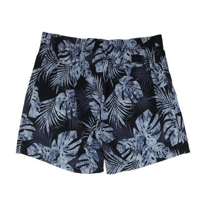 Black Tropical Swim Shorts
