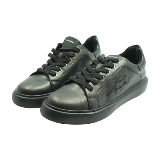 Black Lace Up Casual Shoes