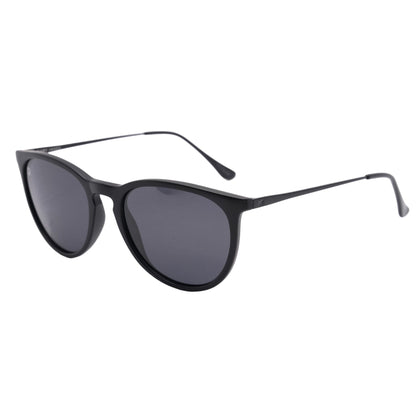 Black Mary Janes Round Sunglasses