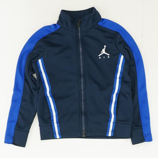 Blue Color Block Outerwear