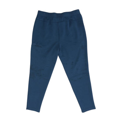 Blue Solid Active Pants