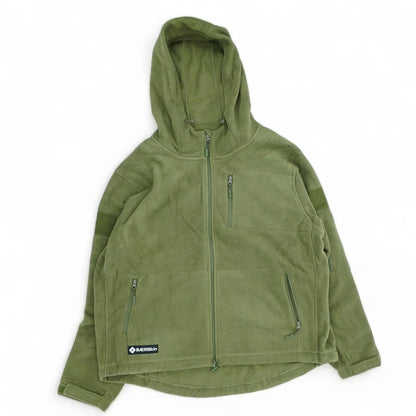 Green Solid Lightweight Jacket
