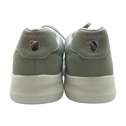 Gray Low Top Athletic Shoes