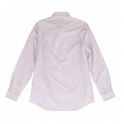 Lavender Check Long Sleeve Button Down