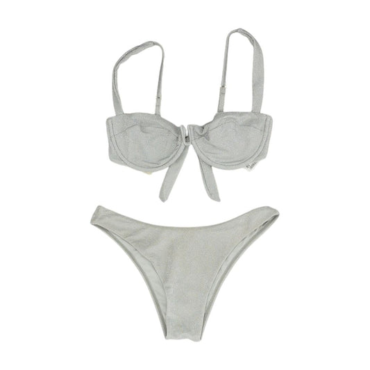 Silver Solid Two-Piece