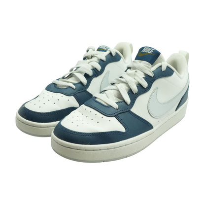 Court Borough Low 2 Blue Leather Athletic Shoes