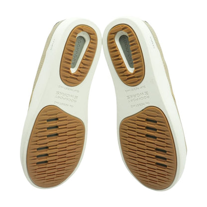 Parissa Gold Slip On Athletic Shoes Composite Toe