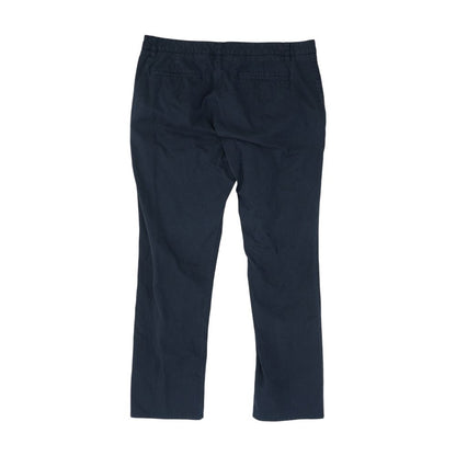 Navy Solid Chino Pants