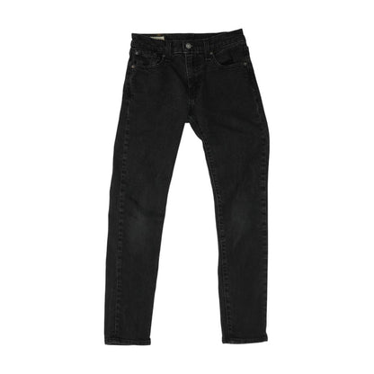 512 Black Regular Jeans