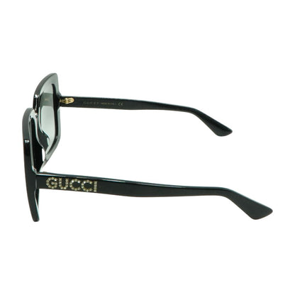 Black GG0418S 001 Square Sunglasses