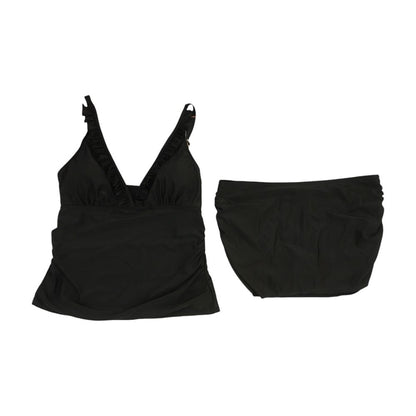 Black Plus Solid Two-Piece