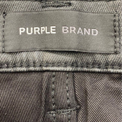 Black Solid Five Pocket Pants Style No. P001