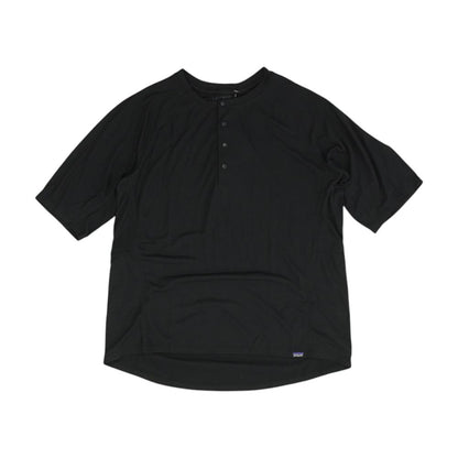 Black Henley T-Shirt