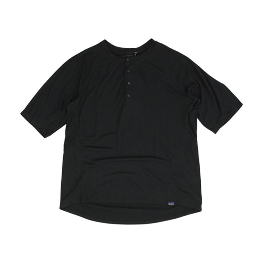 Black Henley T-Shirt