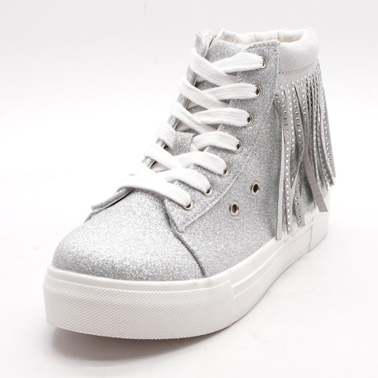 Charlie Fringe High Top Shoes