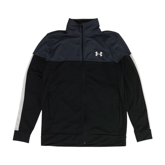 Gray Color Block Lightweight Jacket