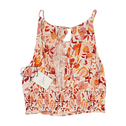 Multi Floral Cropped T-Shirt