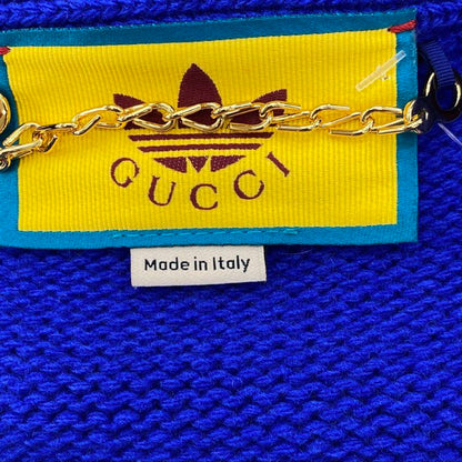 Gucci X Adidas Soft Wool Rib Cardigan