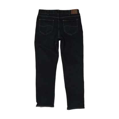 Navy Straight Jeans