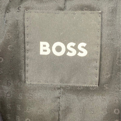 Navy Virgin-Wool Serge Suit Jacket