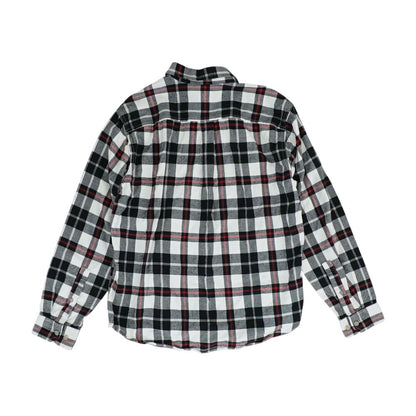 Multi Plaid Flannel Button Down