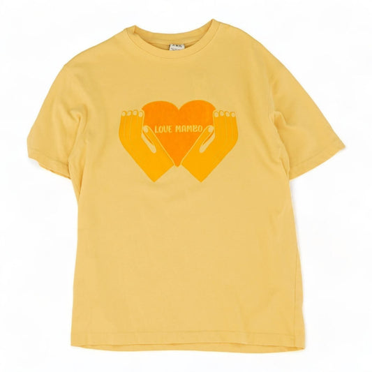 Yellow Graphic Crewneck T-Shirt