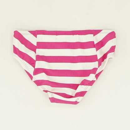 Pink Striped Swimwear