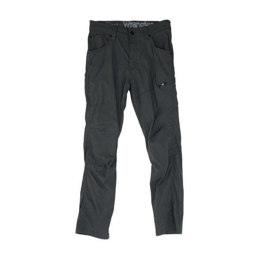 Gray Solid Five Pocket Pants