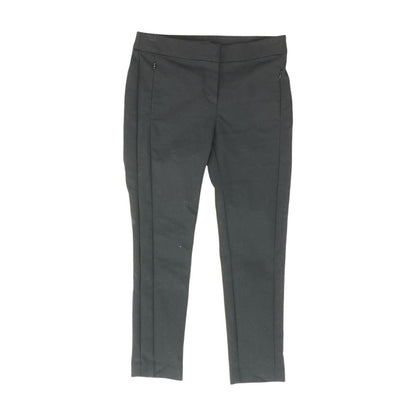 Black Solid Chino Pants