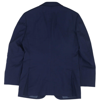 Blue Solid Sport Coat